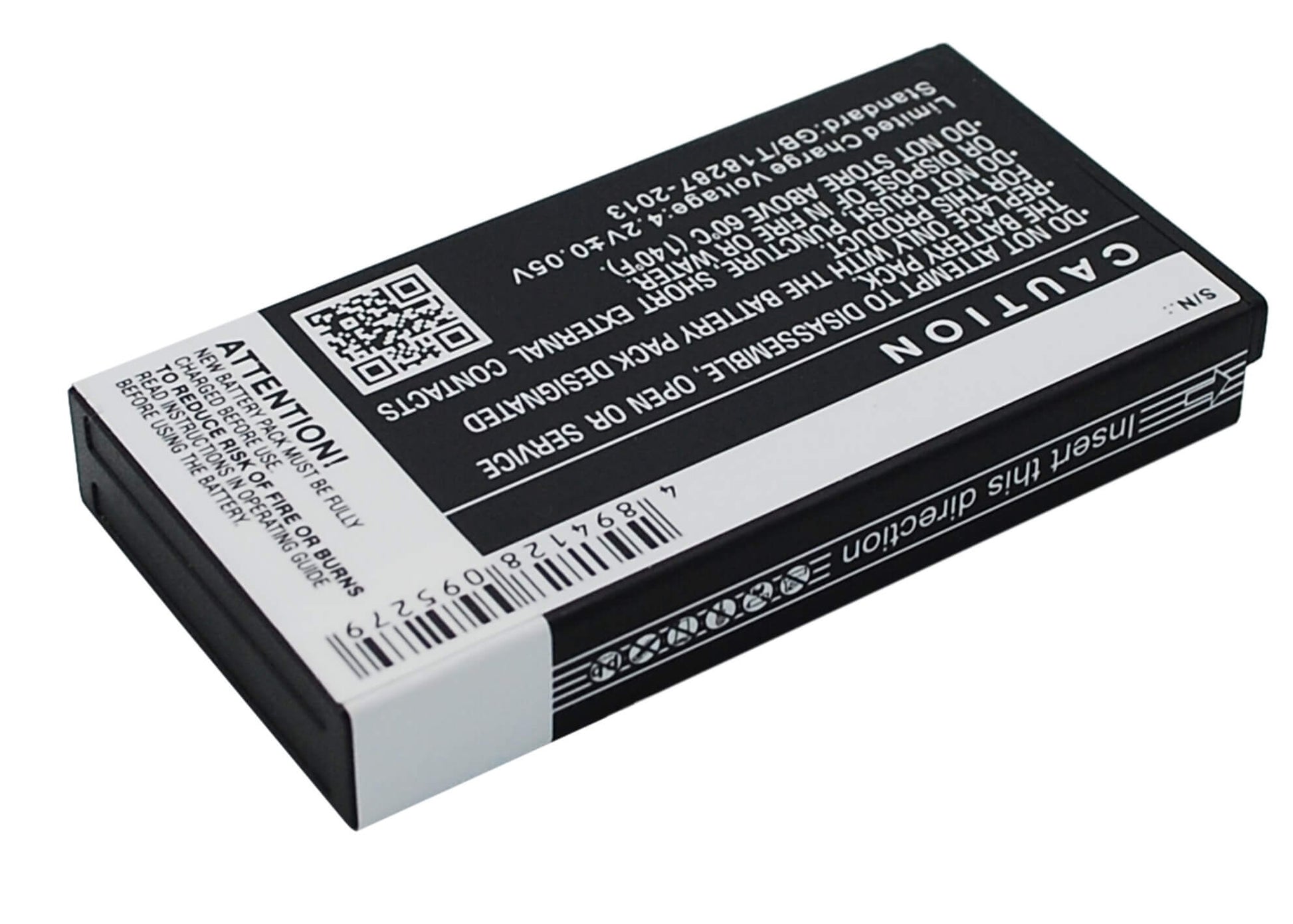 3.7V, 2500mAh, Li-ion Battery fits Kazam, Life R5, 9.25Wh