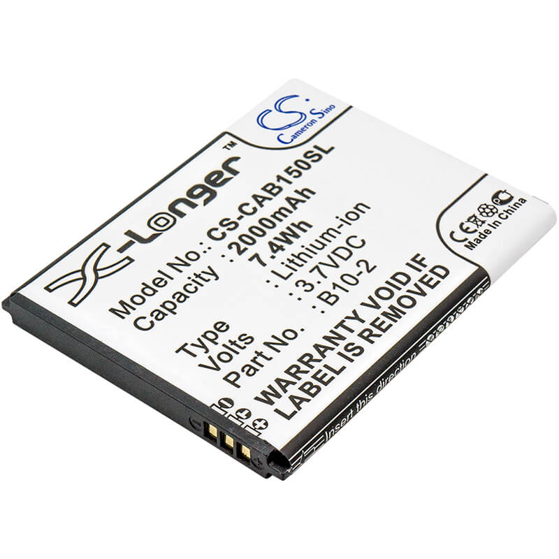 3.7V, 2000mAh, Li-ion Battery fits Cat, B15, B15q, 7.4Wh