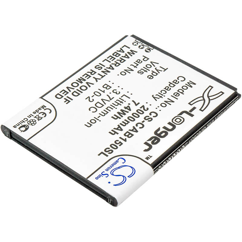 3.7V, 2000mAh, Li-ion Battery fits Cat, B15, B15q, 7.4Wh