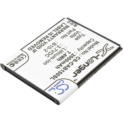 3.7V, 2000mAh, Li-ion Battery fits Cat, B15, B15q, 7.4Wh