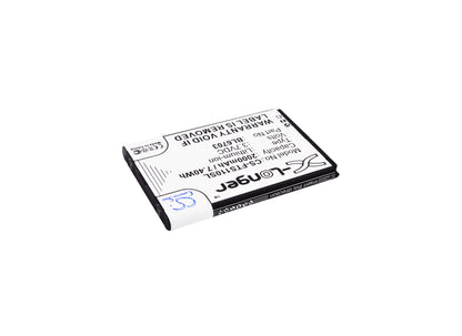 3.7V, 2000mAh, Li-ion Battery fits Fly, Ts110, 7.4Wh