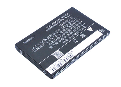 3.7V, 1800mAh, Li-ion Battery fits K-touch, S757, 6.66Wh