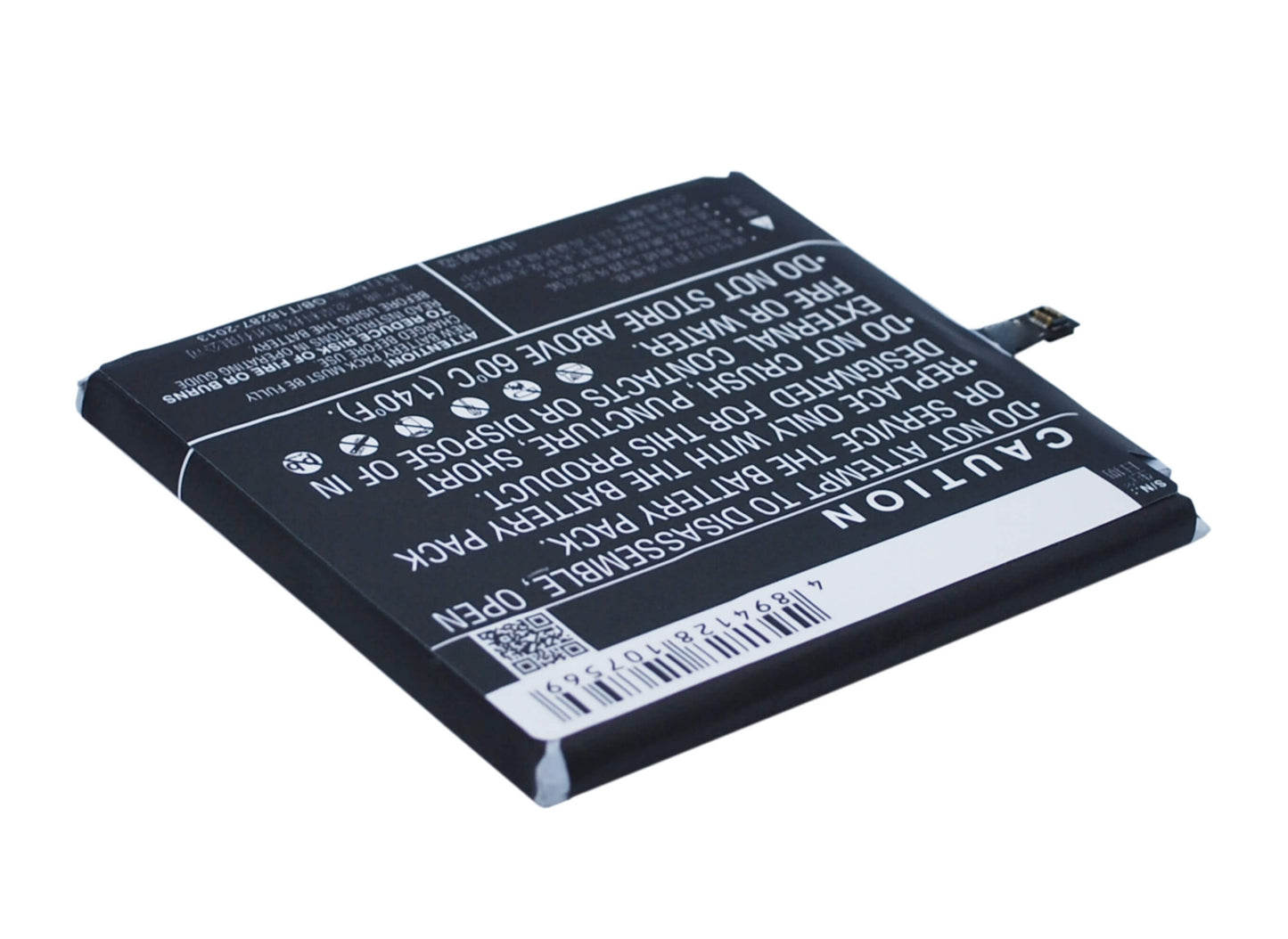 3.8V, 3050mAh, Li-Polymer Battery fits Meizu, M575 Dual Sim, M575m, 11.59Wh