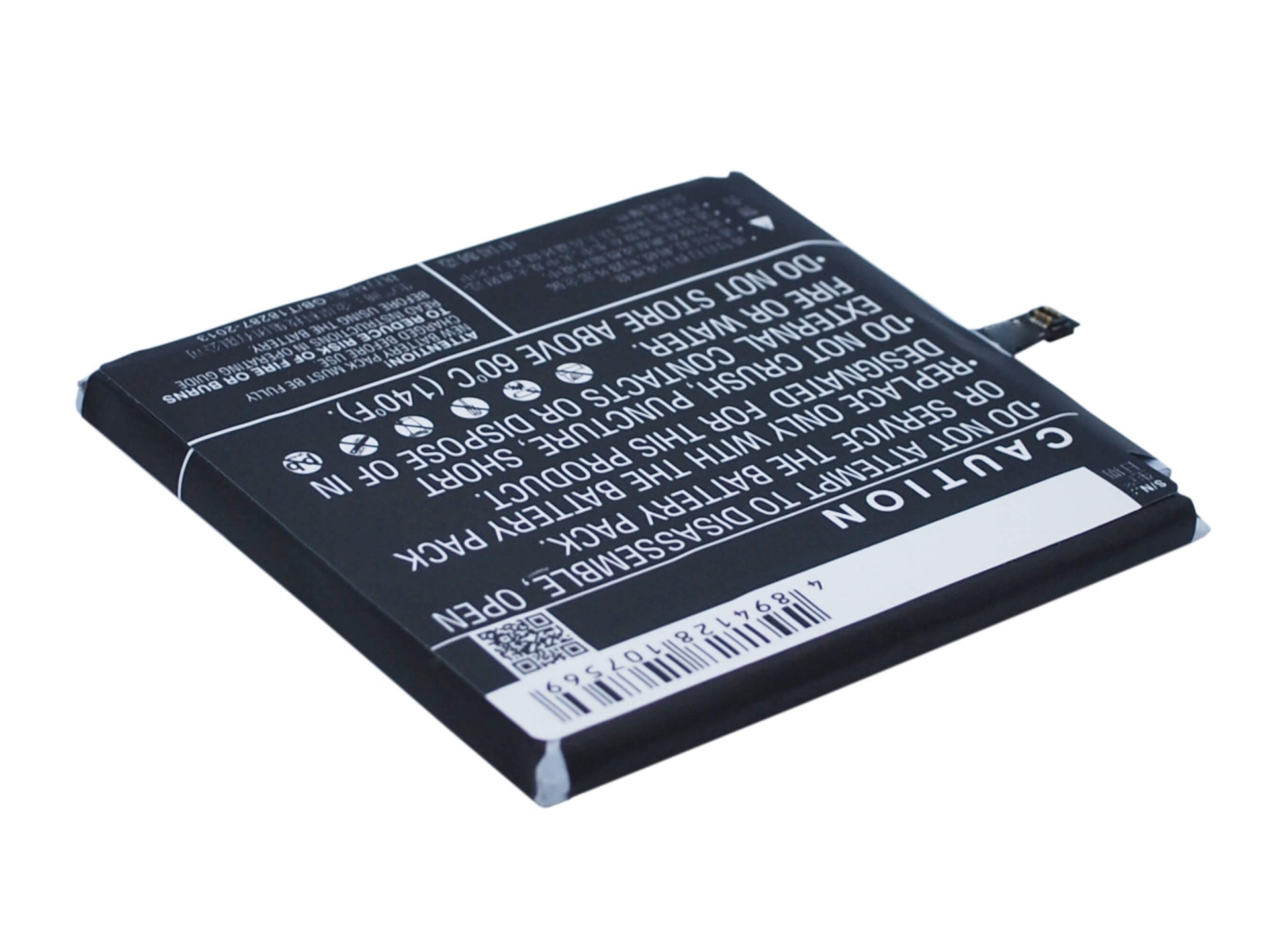 3.8V, 3050mAh, Li-Polymer Battery fits Meizu, M575 Dual Sim, M575m, 11.59Wh