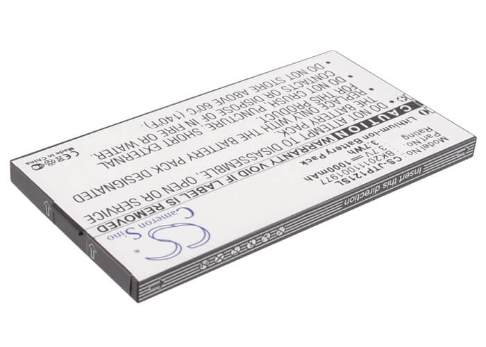 3.7V, 1000mAh, Li-ion Battery fits Jcb, Toughphone Tradesman, Tp121, 3.7Wh