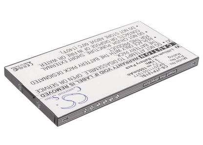 3.7V, 1000mAh, Li-ion Battery fits Jcb, Toughphone Tradesman, Tp121, 3.7Wh
