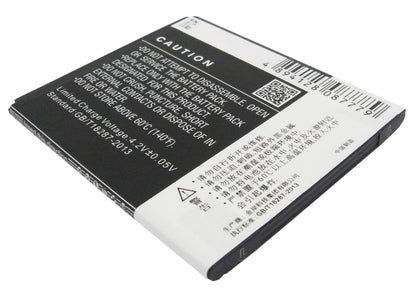 3.7V, 2000mAh, Li-ion Battery fits Lenovo, A656, A658t, 7.4Wh