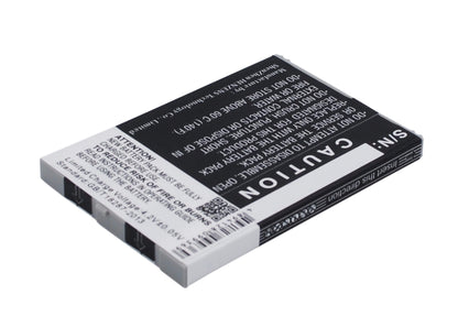 3.7V, 1700mAh, Li-ion Battery fits Casio, C771, Gzone Commando C771, 6.29Wh