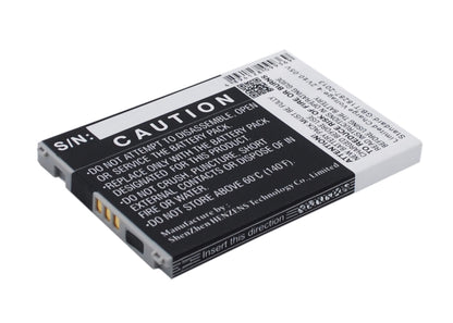 3.7V, 1700mAh, Li-ion Battery fits Verizon, C771, Commando C771, 6.29Wh