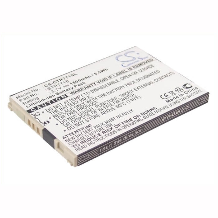 3.7V, 1500mAh, Li-ion Battery fits Verizon, C771, Commando, 5.55Wh