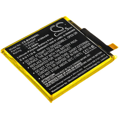 3.8V, 4100mAh, Li-Polymer Battery fits Blackview, Bv8000, 15.58Wh