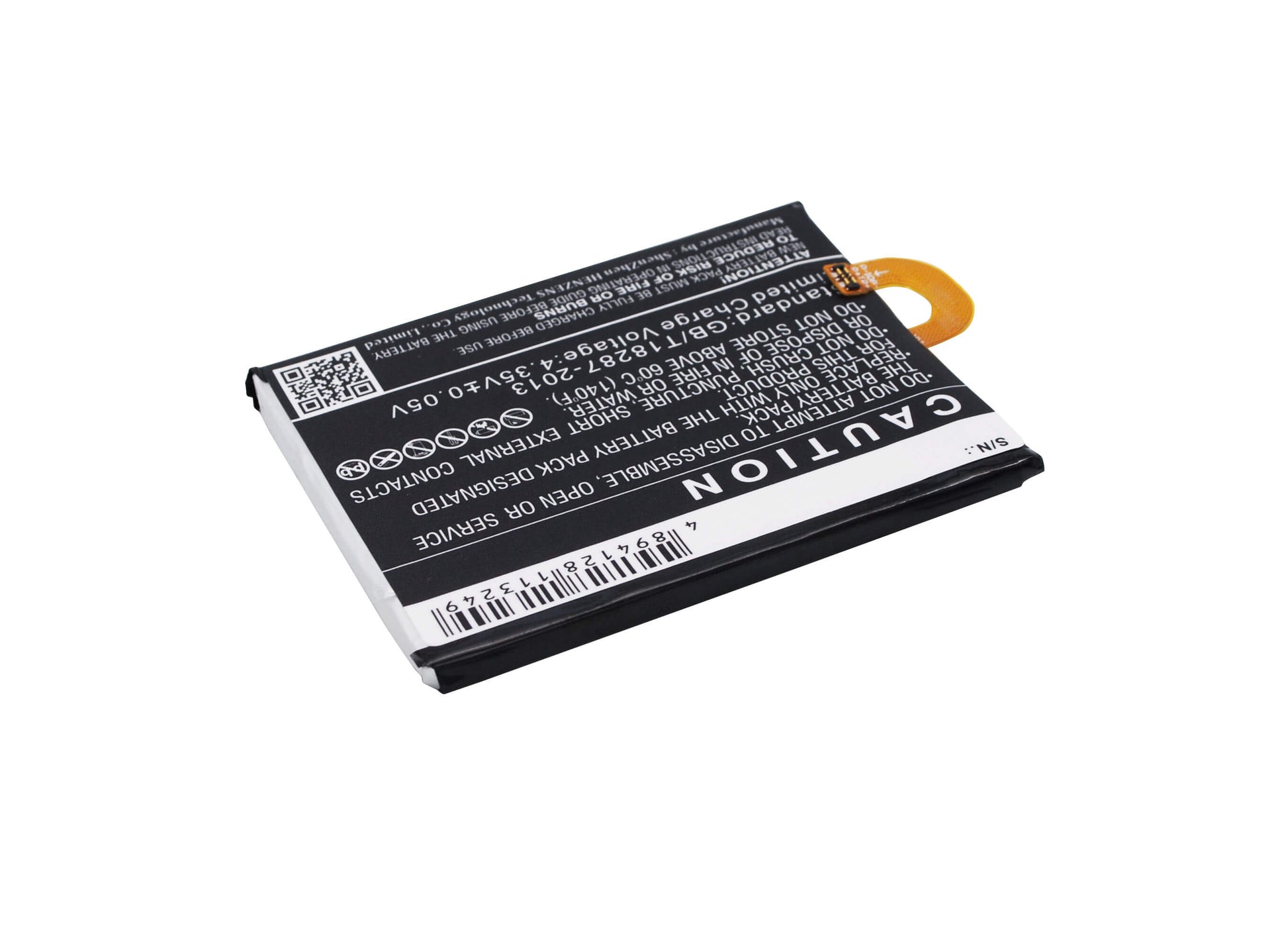 3.8V, 2000mAh, Li-Polymer Battery fits Blu, Win Jr Lte, X130, 7.6Wh