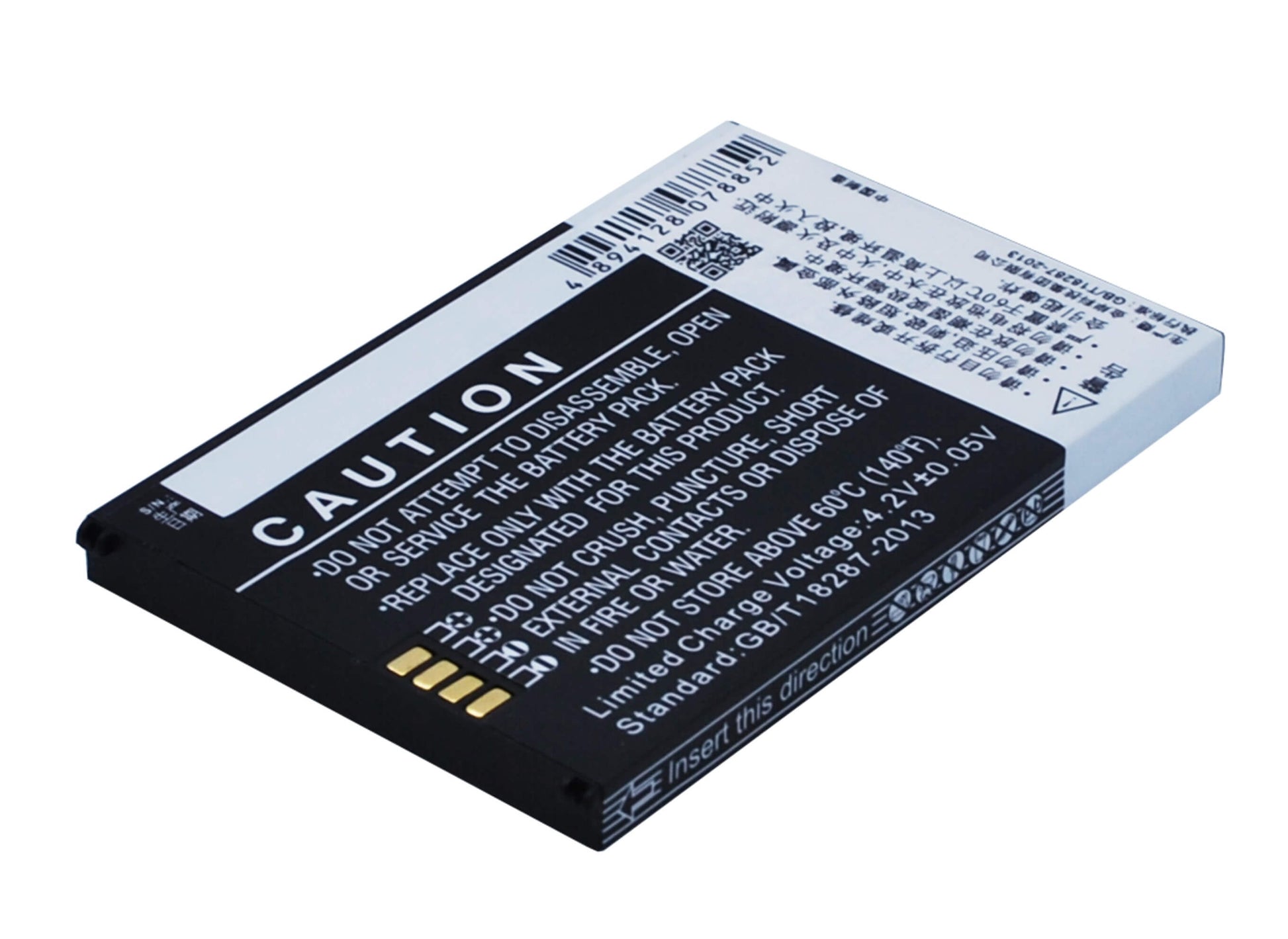 3.7V, 1400mAh, Li-ion Battery fits Coolpad, 6168, 6168h, 5.18Wh