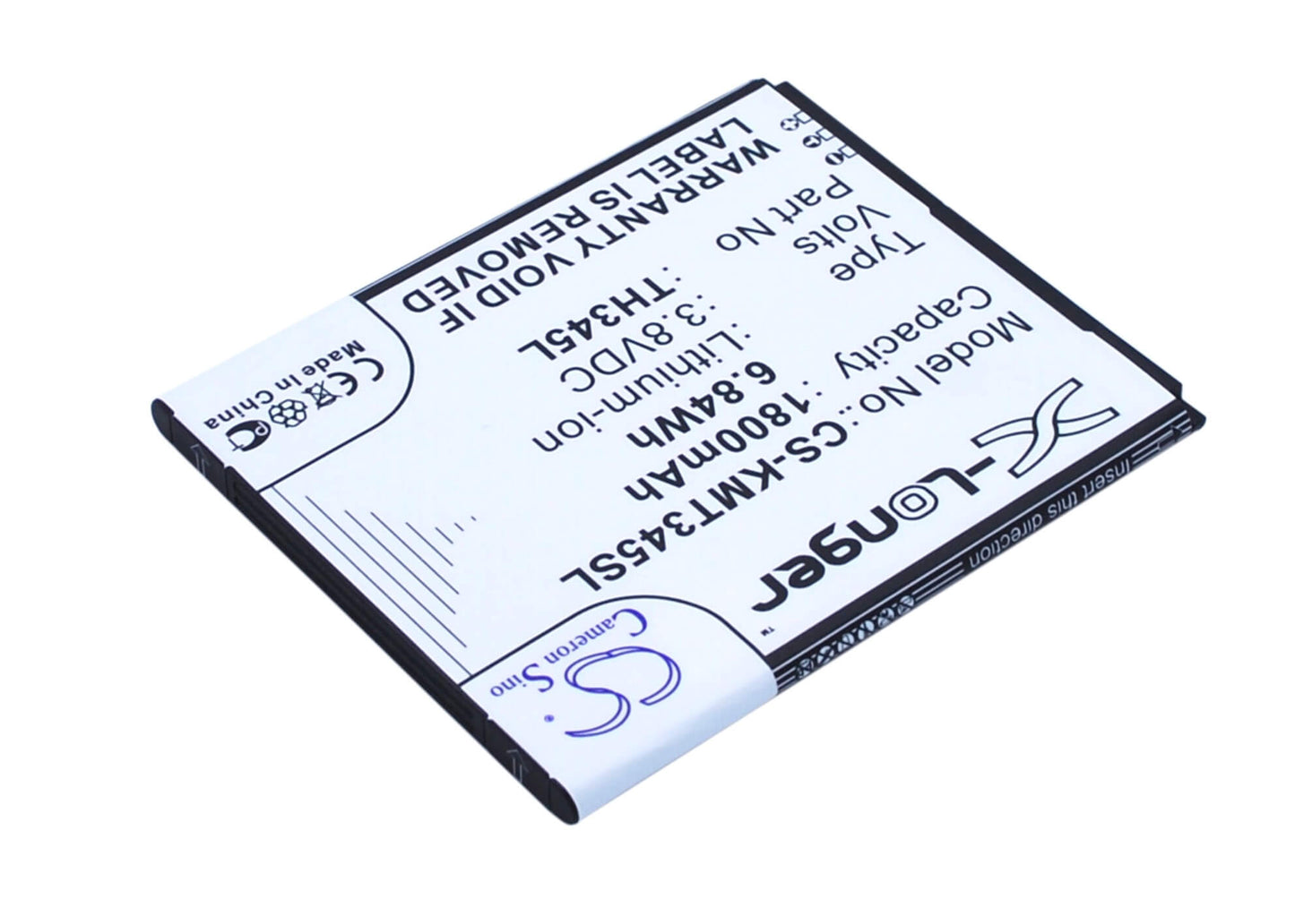 3.8V, 1800mAh, Li-ion Battery fits Allview, C6, C6 Quad 4g, 6.84Wh