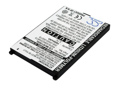 3.7V, 1600mAh, Li-Polymer Battery fits Mwg, P3811, P3812, 5.92Wh