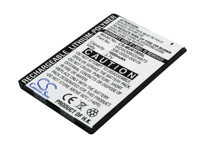 3.7V, 1600mAh, Li-Polymer Battery fits I-mate, Ultimate 6150, Ultimate 8150, 5.92Wh