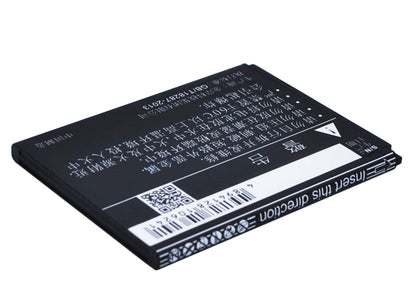3.7V, 1500mAh, Li-ion Battery fits Coolpad, 8707, 5.55Wh