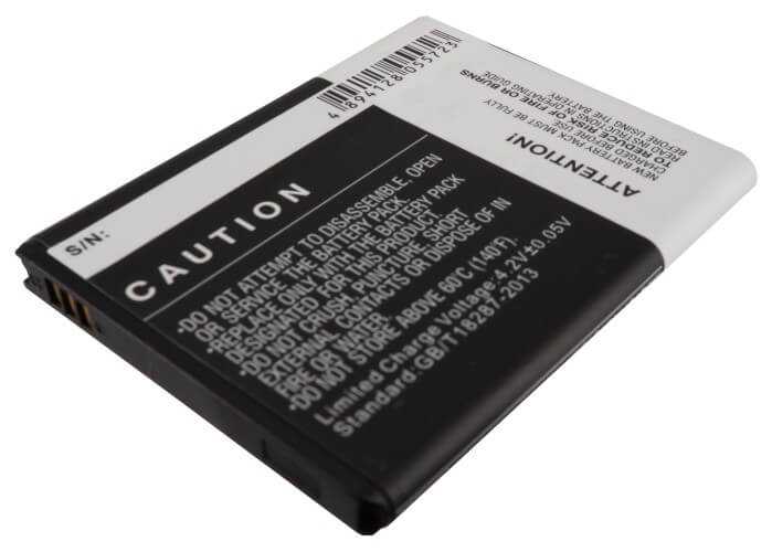 3.7V, 2500mAh, Li-ion Battery fits Telstra, Galaxy Note, Gt-n7000b Next G, 9.25Wh