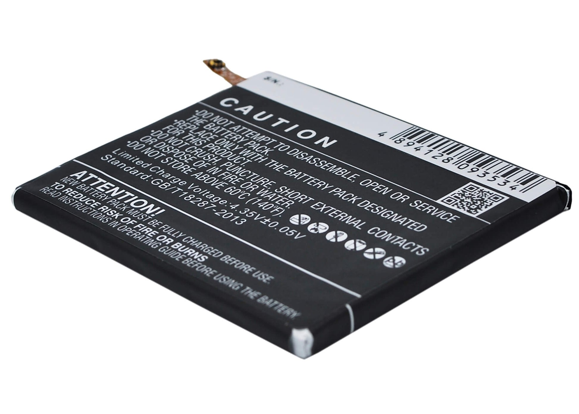 3.8V, 2500mAh, Li-Polymer Battery fits Acer, Liquid E600, 9.5Wh
