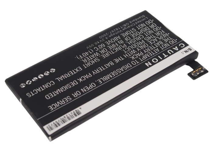 3.7V, 1250mAh, Li-Polymer Battery fits Sony, Lotus, St27a, 4.625Wh