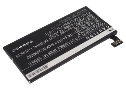 3.7V, 1250mAh, Li-Polymer Battery fits Sony, Lotus, St27a, 4.625Wh