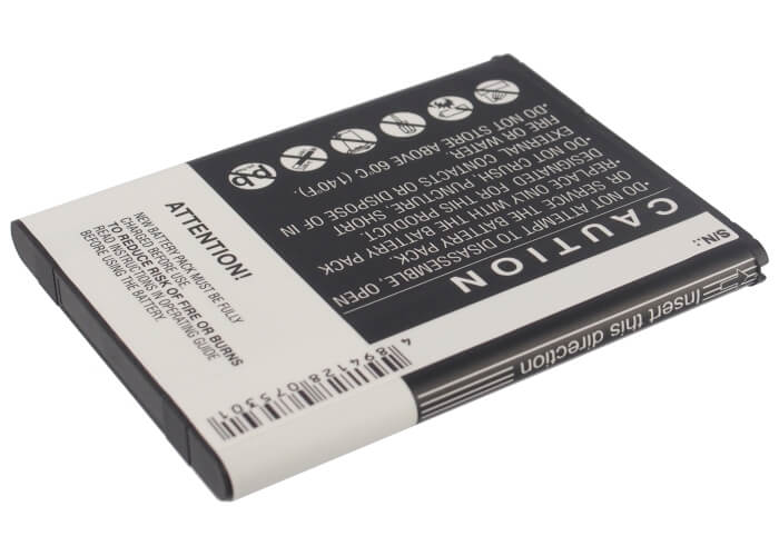 3.7V, 2700mAh, Li-ion Battery fits Pantech, A860s 4g, Im-a860, 9.99Wh