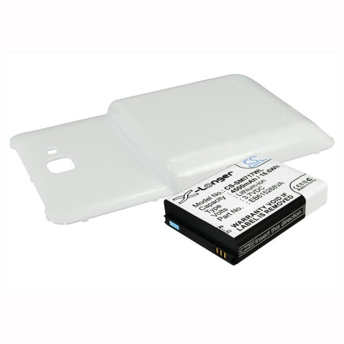 3.7V, 4500mAh, Li-ion Battery fits Samsung, Galaxy Note, Galaxy Note Lte, 16.65Wh