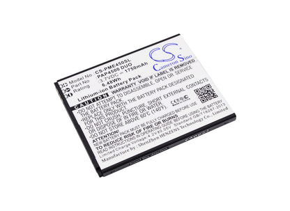 3.7V, 1750mAh, Li-ion Battery fits Prestigio, Multiphone 4500 Duo, 6.475Wh