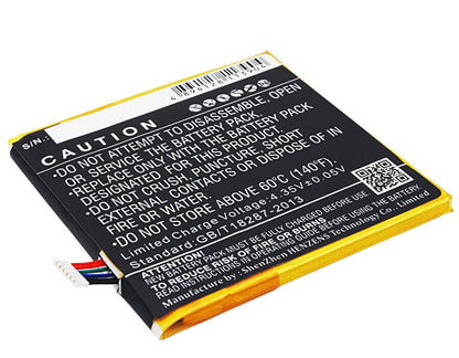 3.8V, 3200mAh, Li-Polymer Battery fits Asus, Fonepad Note 6, Fonepad Note Fhd6, 12.16Wh