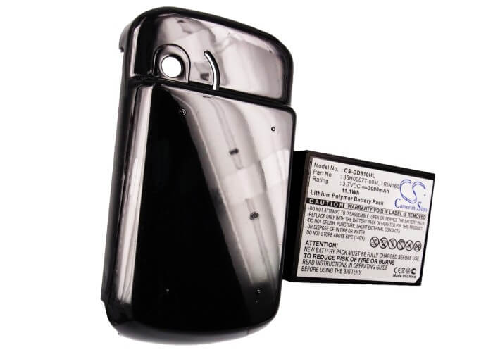 3.7V, 3000mAh, Li-Polymer Battery fits Htc, P3600, P3600i, 11.1Wh