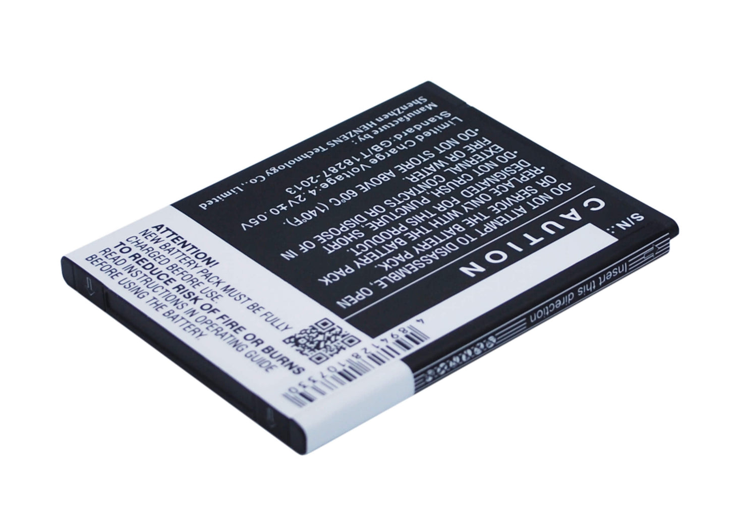 3.7V, 2000mAh, Li-ion Battery fits Phicomm, I810t, 7.4Wh