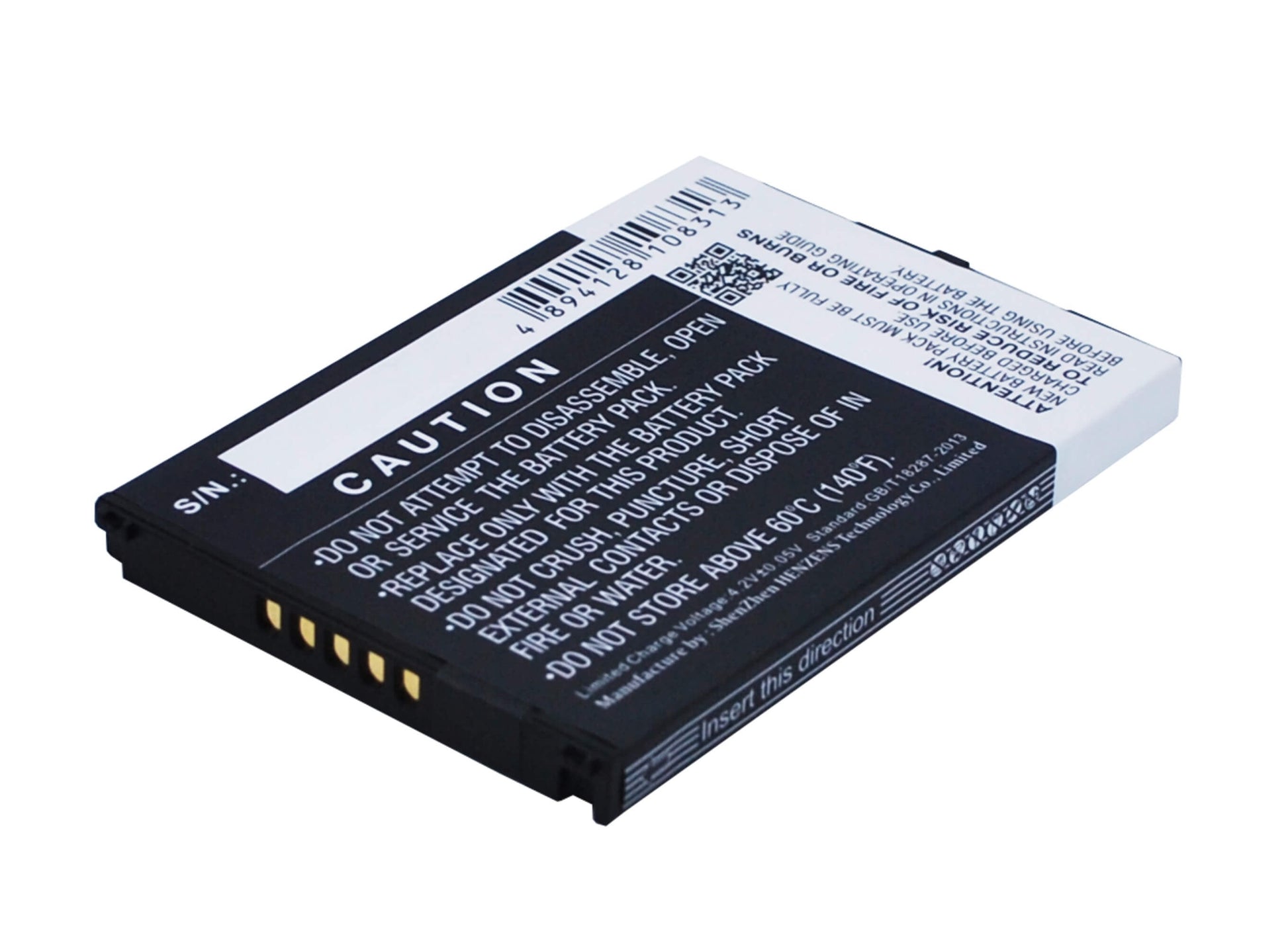 3.7V, 1400mAh, Li-ion Battery fits Nec, 909e, Gzone Is11ca, 5.18Wh