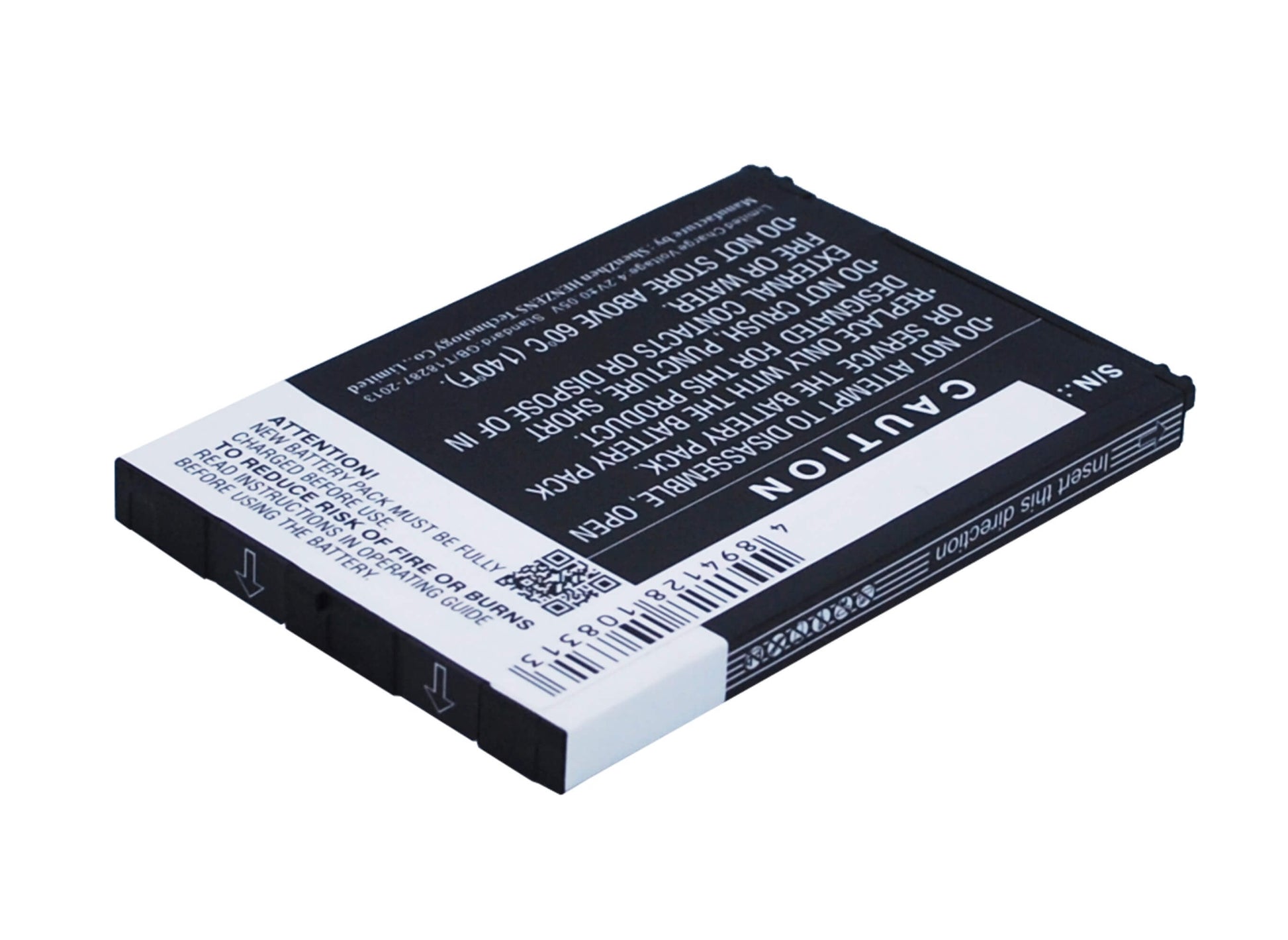 3.7V, 1400mAh, Li-ion Battery fits Nec, 909e, Gzone Is11ca, 5.18Wh