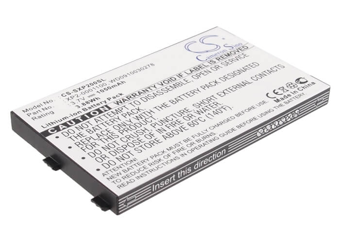 3.7V, 1050mAh, Li-ion Battery fits Socketmobile, Sonim Xp2, Xp2, 3.885Wh