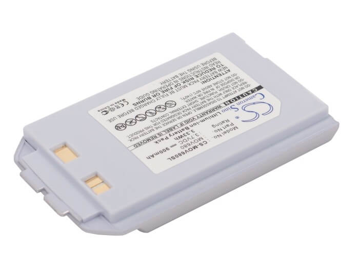 3.7V, 900mAh, Li-ion Battery fits Motorola, V2680, V680, 3.33Wh