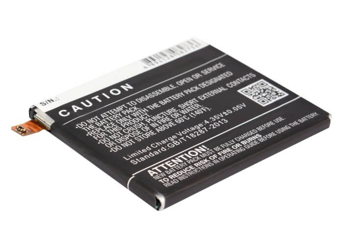 3.8V, 2500mAh, Li-Polymer Battery fits Lg, F340, G Flex, 9.5Wh