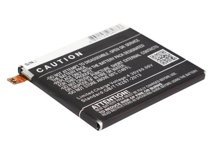 3.8V, 2500mAh, Li-Polymer Battery fits Lg, F340, G Flex, 9.5Wh