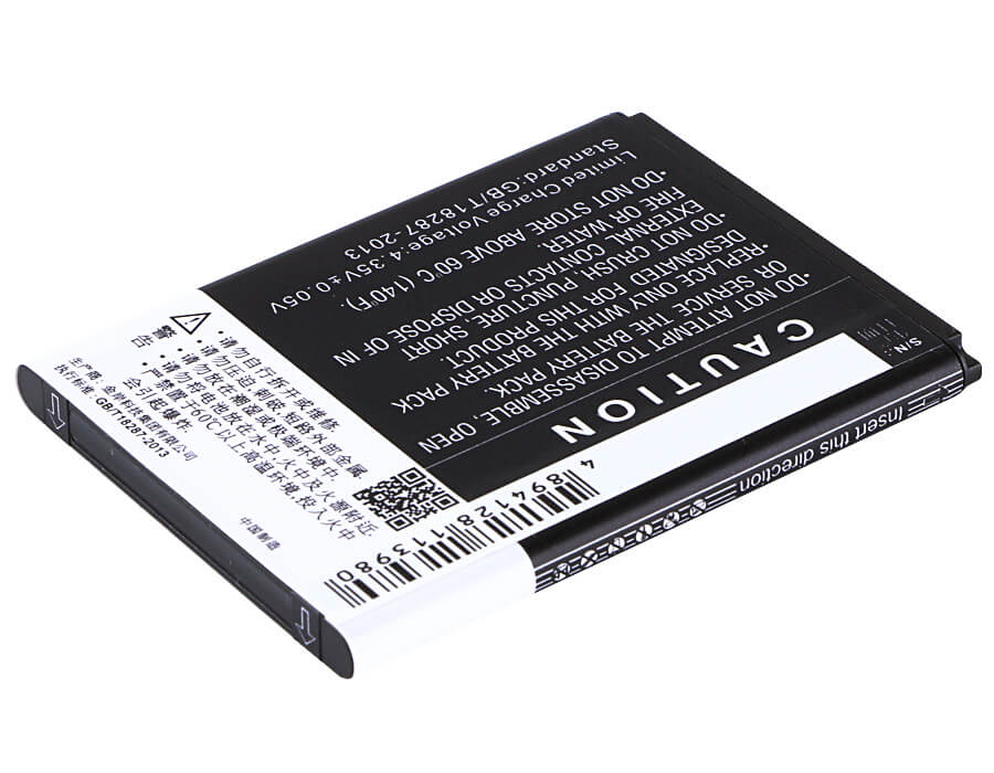3.8V, 2300mAh, Li-ion Battery fits Zte, 4g Smart, A430, 8.74Wh