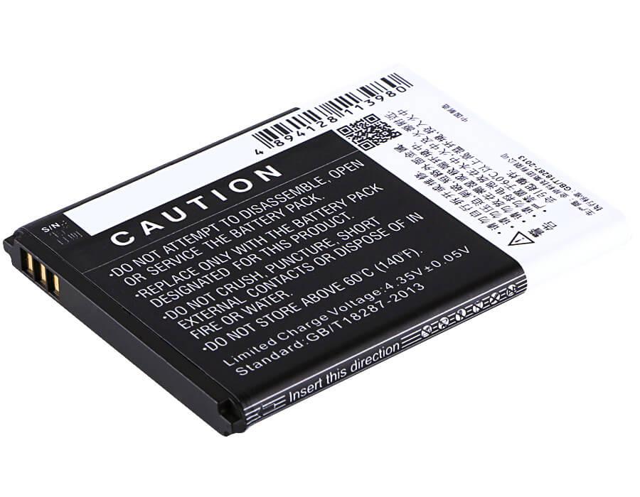 3.8V, 2300mAh, Li-ion Battery fits Telstra, 4gx Buzz, 8.74Wh