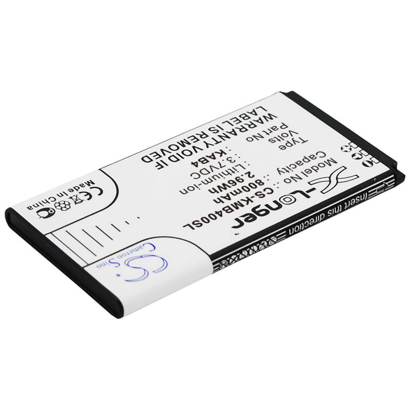 3.7V, 800mAh, Li-ion Battery fits Maxcom, Mm720, Mm720bb, 2.96Wh