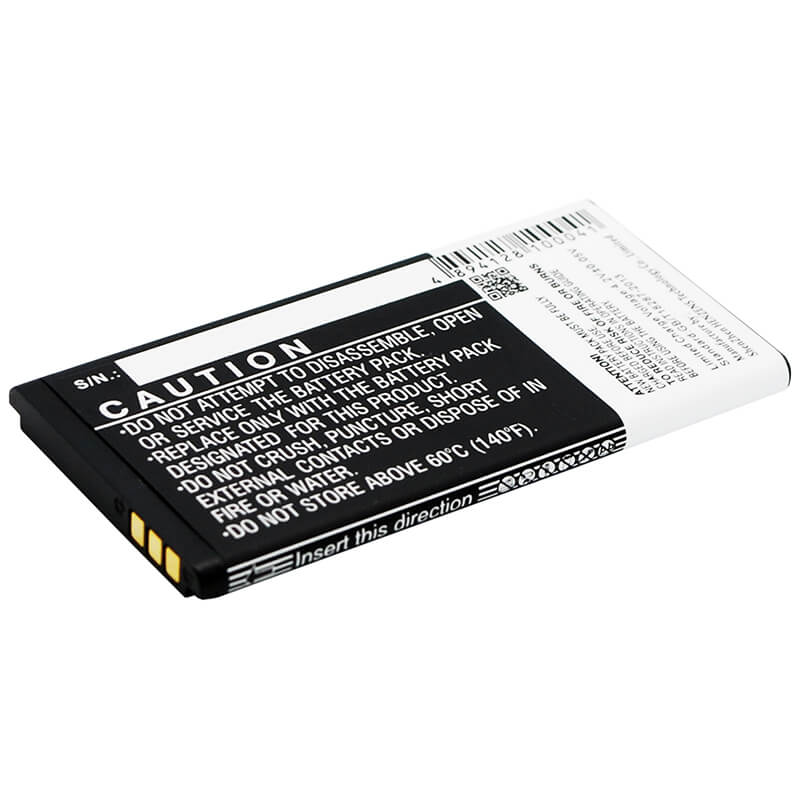 3.7V, 800mAh, Li-ion Battery fits Maxcom, Mm720, Mm720bb, 2.96Wh