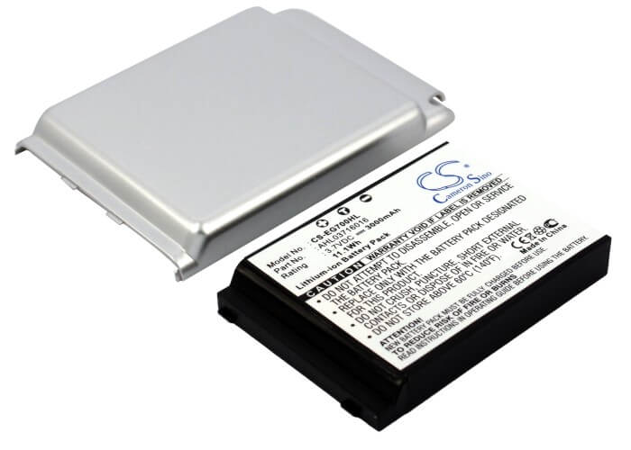 3.7V, 3000mAh, Li-Polymer Battery fits E-ten, Glofiish M700, 11.1Wh