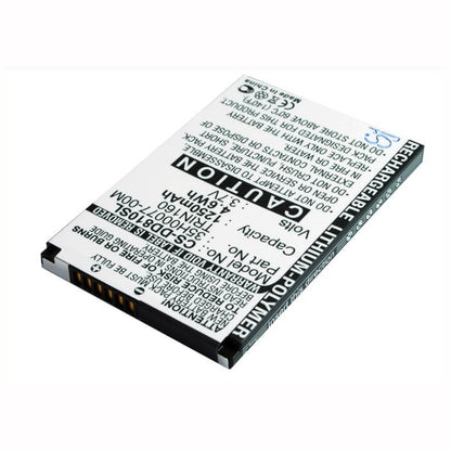 3.7V, 1250mAh, Li-Polymer Battery fits Sprint, Ppc-6800, 4.625Wh