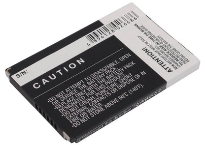 3.7V, 1500mAh, Li-Polymer Battery fits Htc, Max 4g, Quartz, 5.55Wh