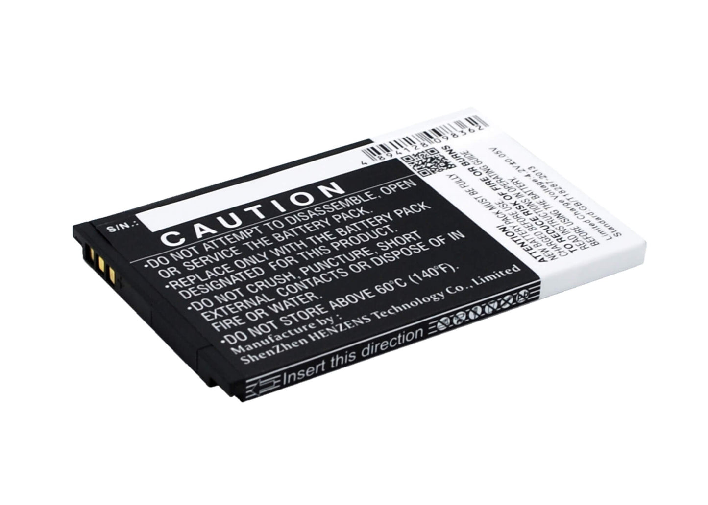 3.7V, 1050mAh, Li-ion Battery fits Emporia, Euphoria, Pure, 3.885Wh