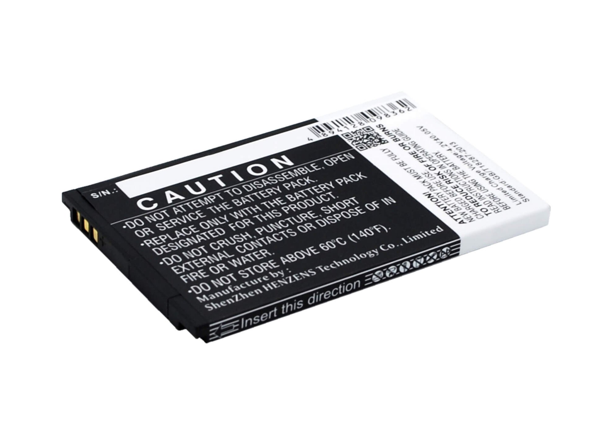 3.7V, 1050mAh, Li-ion Battery fits Emporia, Euphoria, Pure, 3.885Wh