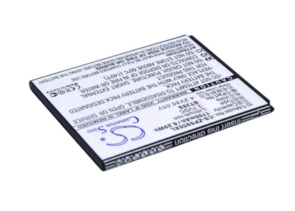 3.7V, 1700mAh, Li-ion Battery fits Zopo, 6470, Zp590, 6.29Wh