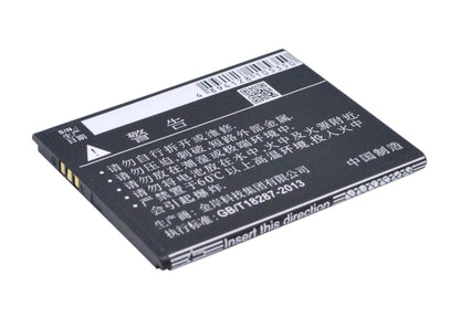 3.7V, 1700mAh, Li-ion Battery fits Zopo, 6470, Zp590, 6.29Wh