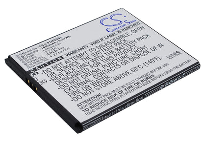 3.7V, 1450mAh, Li-ion Battery fits Coolpad, 4 Mini, 8908, 5.365Wh