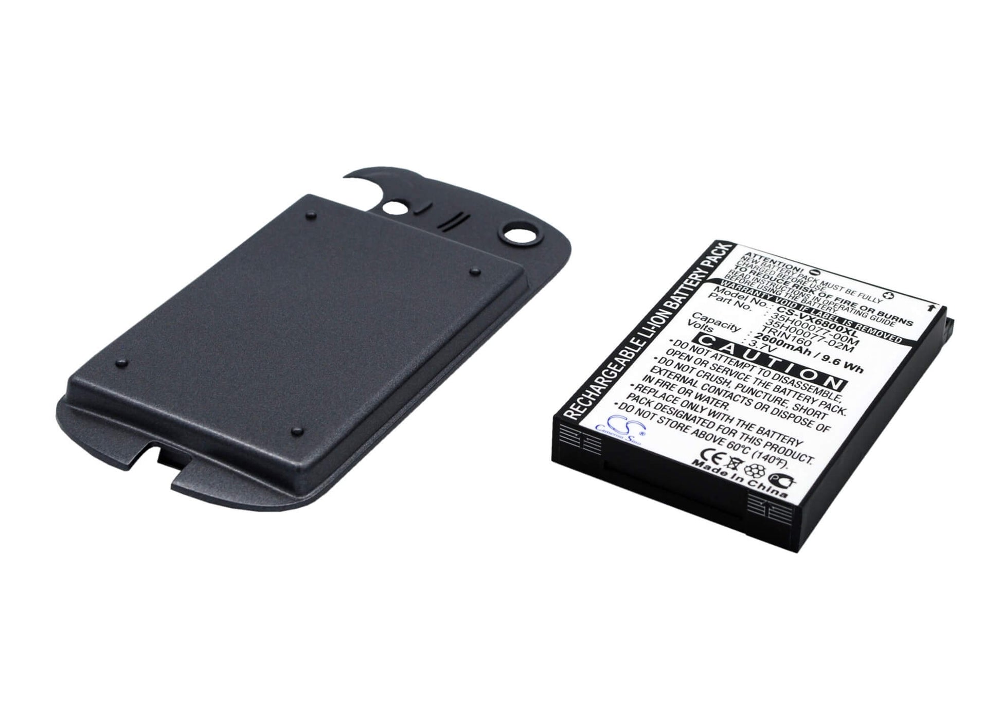 3.7V, 2600mAh, Li-ion Battery fits Sprint, Ppc-6800, 9.62Wh